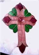 Shamrock Celtic Cross